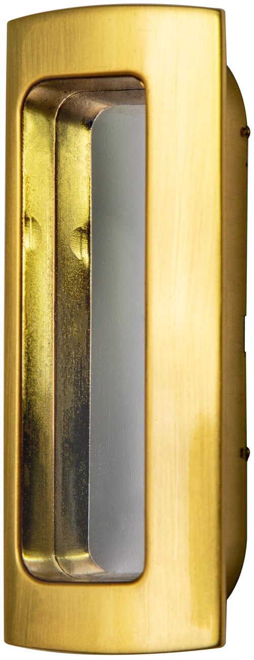Ручка мебельная для раздвижных дверей купе Loid 30 Золото (108х40мм)