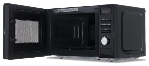 Микроволновая печь соло Simfer MD2260, 20 литров, 700 Вт, черная - фотография № 3