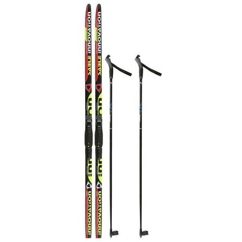 фото Комплект лыжный бренд цст step, 160/120 , крепление sns, цвет микс stc