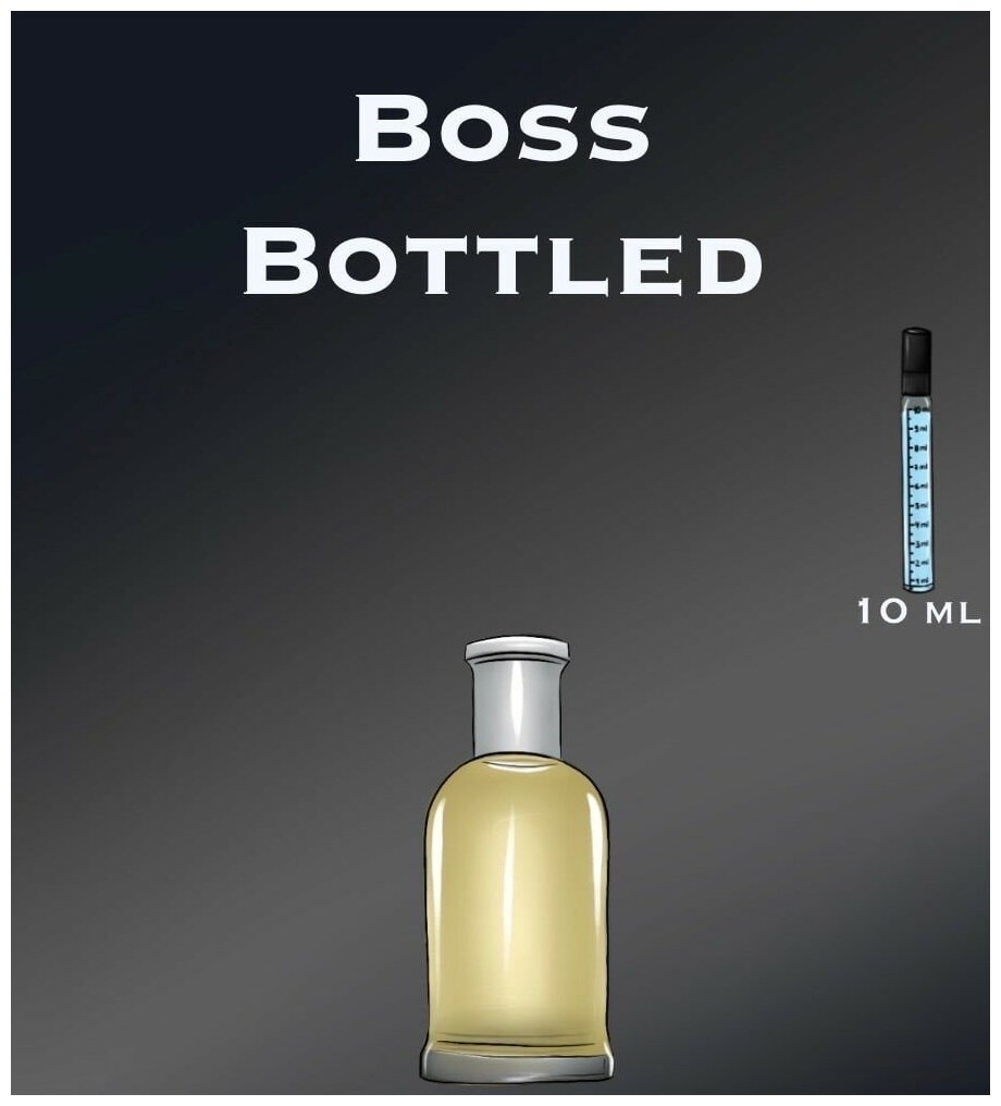 Мужские духи, мужской парфюм crazyDanKos Boss bottled (спрей 10 мл)