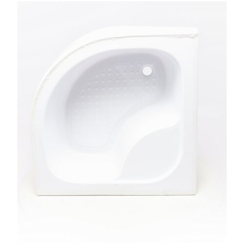 Душевой поддон акриловый Sean 90*90*45 полукруг, на каркасе с регулируемыми ножками