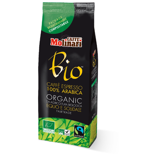 фото Кофе молотый Molinari Bio Organic, 250 г