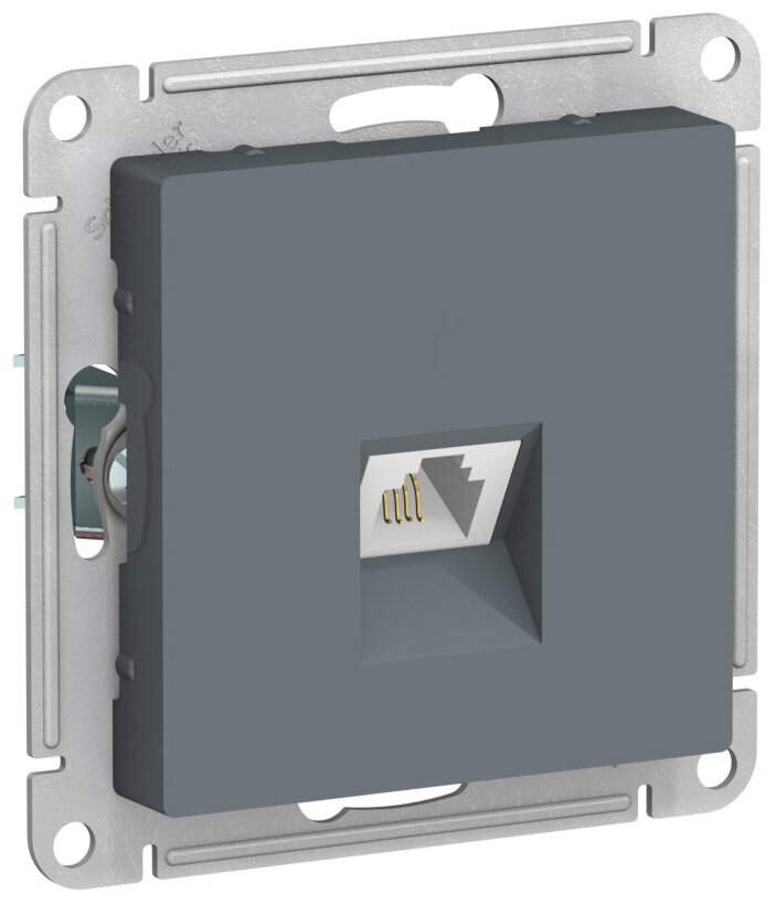 Systeme Electric AtlasDesign Грифель Розетка телефонная RJ11, механизм ATN000781