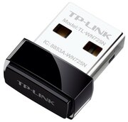 Сетевой адаптер TP-LINK TL-WN725N, черный