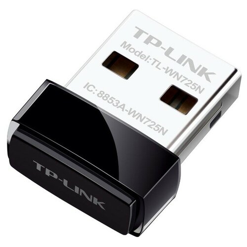 Сетевой адаптер WiFi TP-Link TL-WN725N N150 USB 2.0