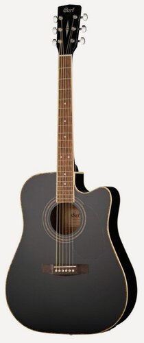 Изображение товара Cort AD880CE-BK Standard Series Электроакустическая гитара, с вырезом, черная
