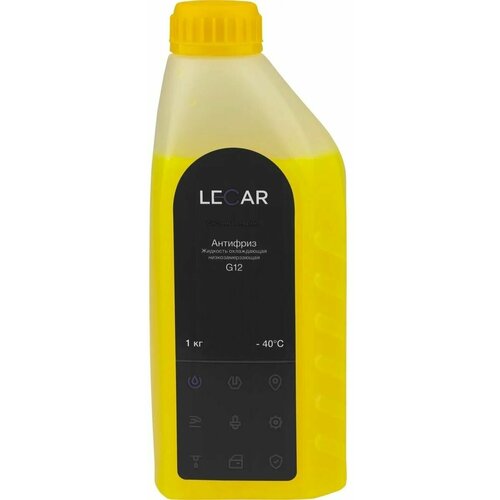 Антифриз Lecar G12 G12 Готовый -40c Желтый 1 Л Lecar000051210 LECAR арт LECAR000051210 468₽