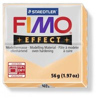 Полимерная глина FIMO Effect запекаемая персик (8020-405), 57 г