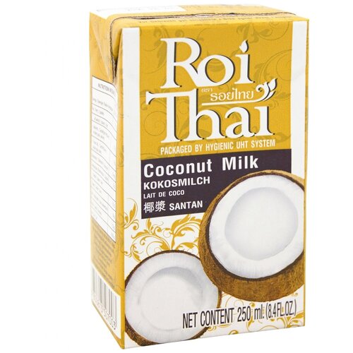 Молоко кокосовое Roi Thai Coconut milk 16.3%, 100 г, 250 мл