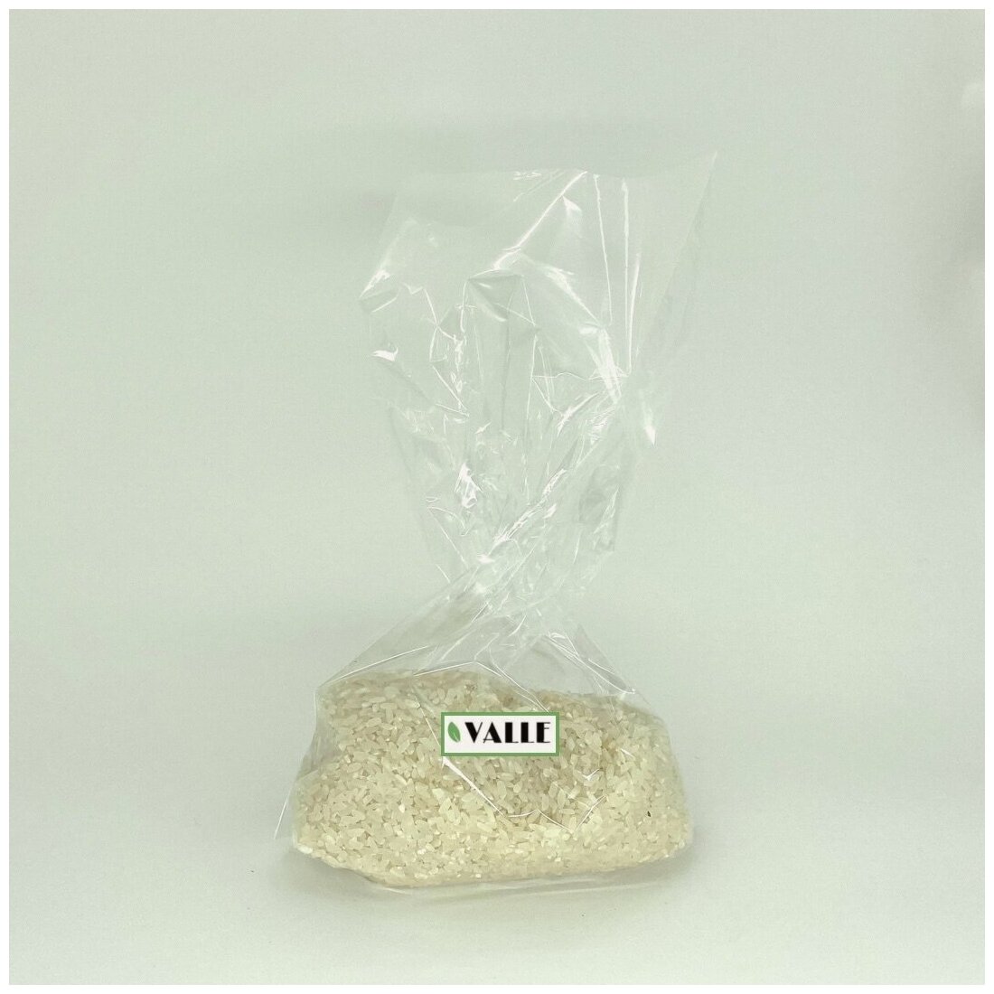 Рис круглозерный белый VALLE 2кг - (2уп. по 1кг)