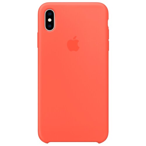 фото Чехол apple силиконовый для apple iphone xs max спелый нектарин
