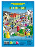 Настольная игра ГеоДом В городе. Игра-ходилка