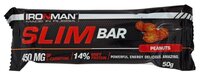 IRONMAN энергетический батончик Slim Bar с L-карнитином (50 г) изюм-орех