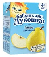 Сок осветленный Бабушкино Лукошко Груша (Tetra Pak), c 4 месяцев 0.2 л