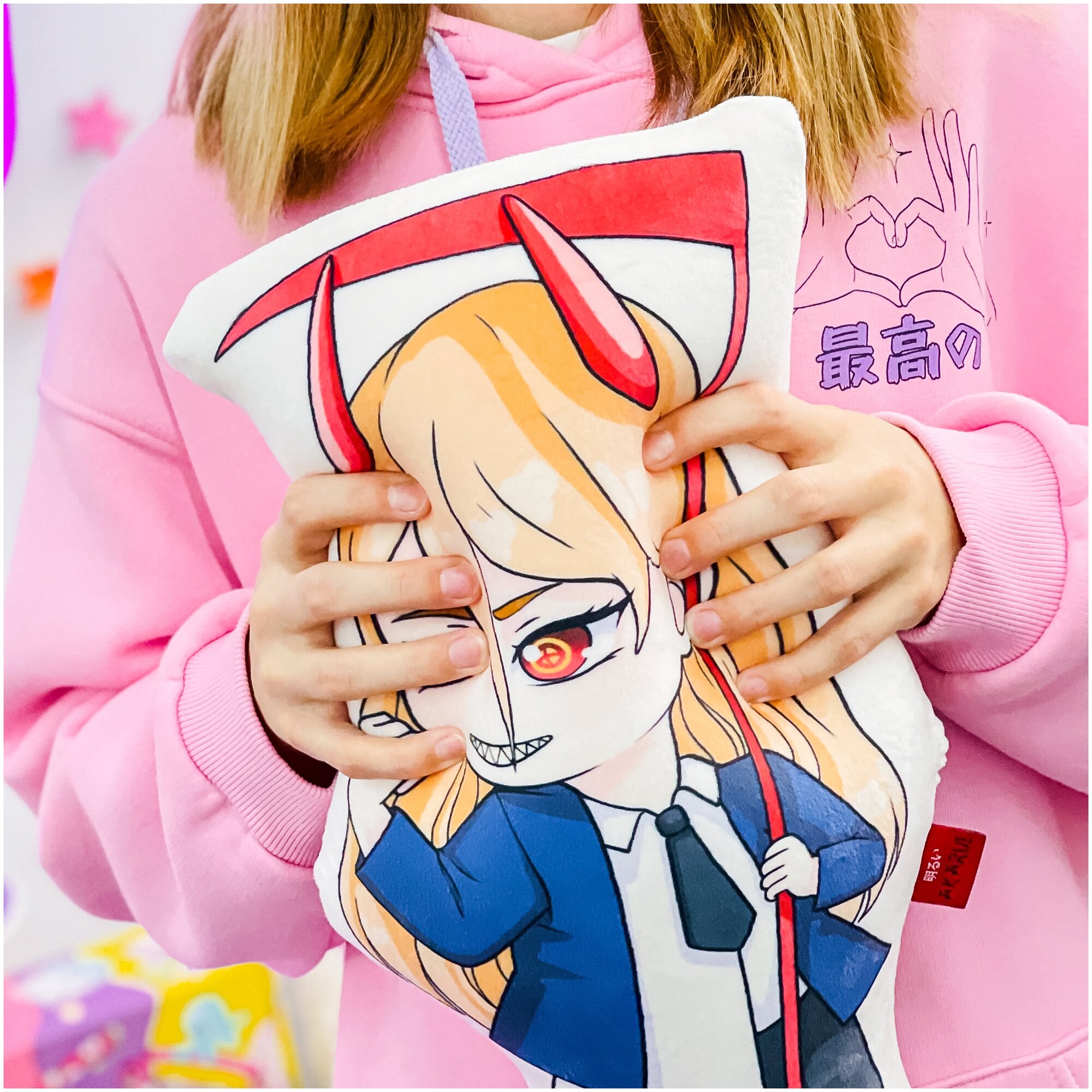 Фигурная подушка Почита Аниме Человек-бензопила / Chainsaw Man ...