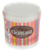 Ватные палочки Cleanland классические 200 шт. пакет