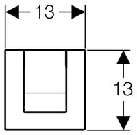 Кнопка смыва GEBERIT 116.014.21.1 хром
