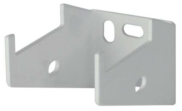 фото Кронштейн настенный L=50мм для трубчатых радиаторов серия РС в/к дюбели и шурупы КЗТО РС 50