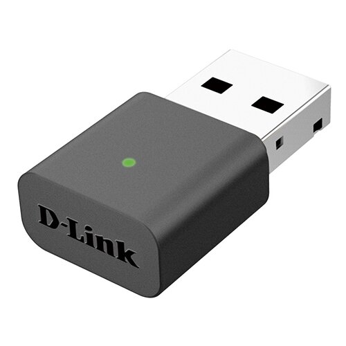 Сетевой адаптер D-Link DWA-131/E1A, черный адаптер сетевой d link dwa 131 wi fi usb 2 0 2 встроенные антенны до 300 mbps