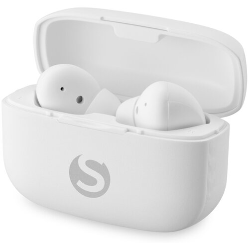 Гарнитура SunWind SW-WH203 Bluetooth вкладыши белый sw-wh203w 188100₽