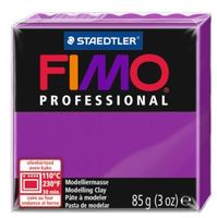 Полимерная глина FIMO Professional запекаемая 85 г чисто-пурпурный (8004-210)