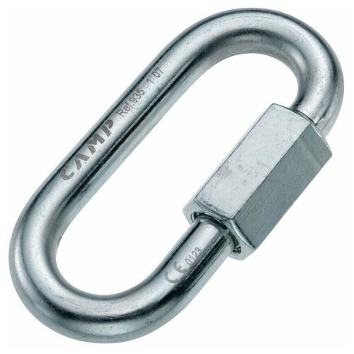 карабин oval stainless steel plated quick link 8 mm camp Карабин-рапид Camp OVAL QUICK LINK 10 zinc