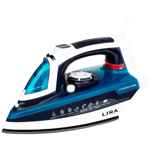 Утюг электрический LIRA LR 0602 Подошва с керамическим покрытием мощ2500Вт 149000₽