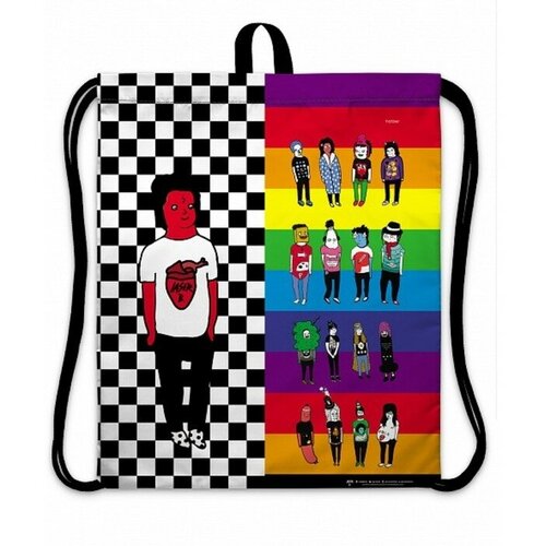 Мешок для обуви 490 х 410 мм, с петлей, Hatber 