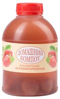 Компот Домашний Компот клубничный, 0.5 л