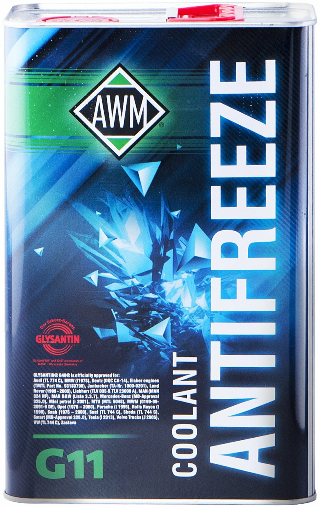 Антифриз "AWM 11 Ready Mix" GLYSANTIN, 1л