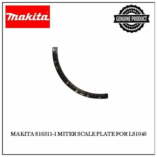 Метка шкалы Makita 816311-1 выключатель tg70b для makita ls1013l 5903 ls1040 651923 1