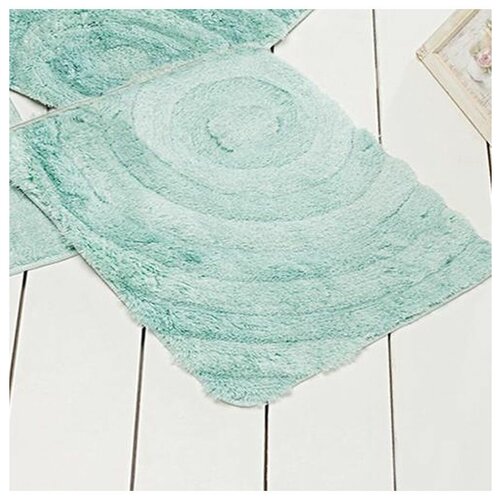 Коврик для в/к CASTAFIORE AKRYL из 1 шт 50х60см WAVE (мятный)