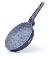 Сковорода Fissman Charm Stone 5022 26 см, серый/черный