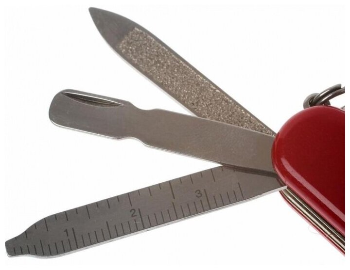 Нож перочинный Victorinox MiniChamp (0.6385) 58мм 17функций красный - фото №15