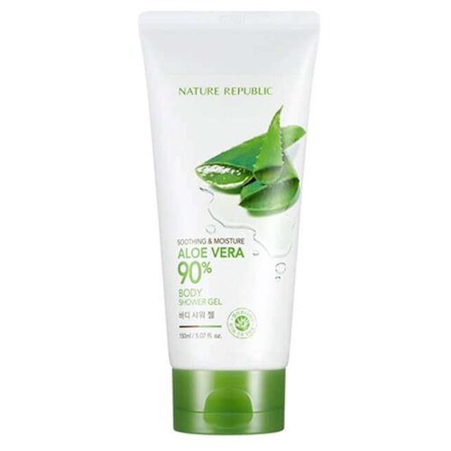 фото Гель для душа NATURE REPUBLIC Aloe vera 90%, 150 мл