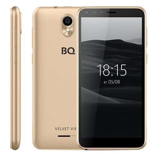 фото Смартфон BQ 5300G Velvet View золотистый