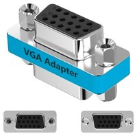 Переходник Vention VGA - VGA (DDCI0) голубой