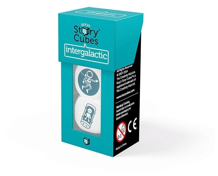 Дополнение для настольной игры Кубики историй  Космос