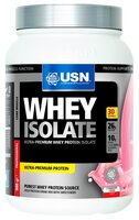 Протеин USN Whey Isolate (908 г) клубника и крем