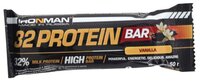 IRONMAN протеиновый батончик 32 Protein Bar (50 г) вишня