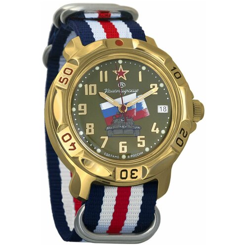 Наручные часы Восток Командирские, мультиколор наручные часы восток командирские механические командирские 819435 orange оранжевый