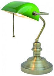 Настольная лампа Arte Lamp Banker A2492LT-1AB, 60 Вт