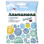 Альпинола леденцы ментол-эфирные масла трав-витамин с-мед 75г - изображение