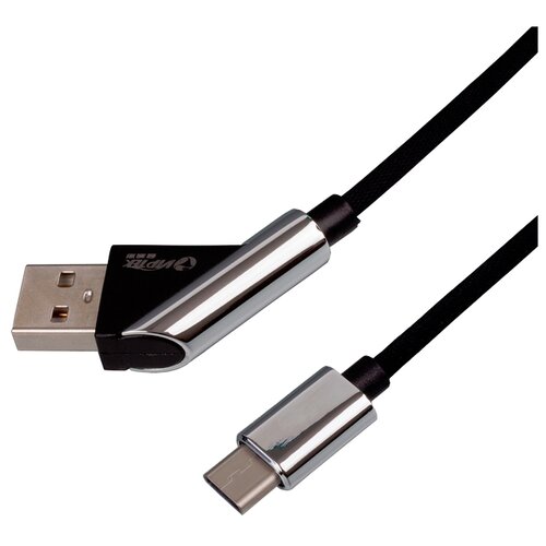 фото Кабель Viptek X29 USB - USB Type-C 1 м черный