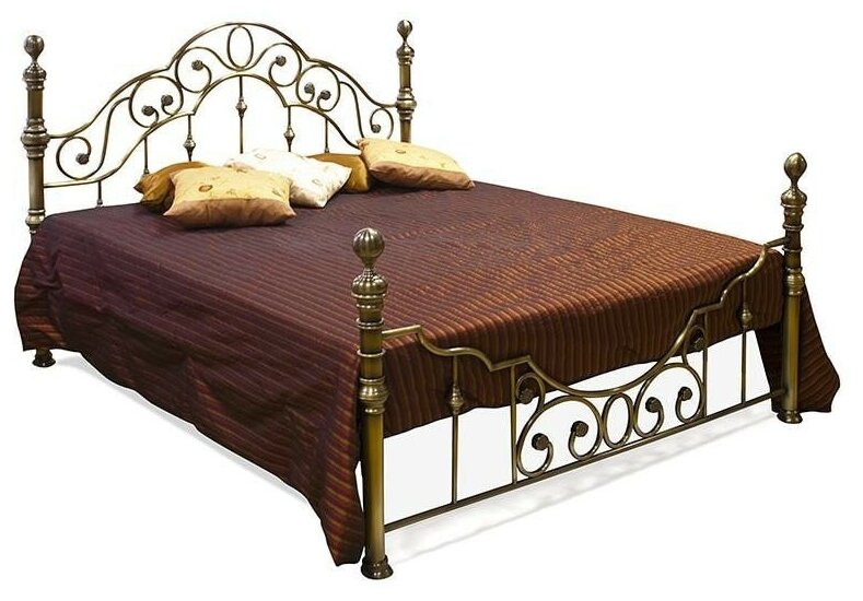  TetChair  VICTORIA 160*200  (Queen bed),   (Antique Brass)