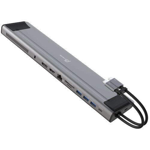 Док-станция j5create M.2 NVMe® USB-C® Gen 2 Docking Station серый/чёрный (JCD552)