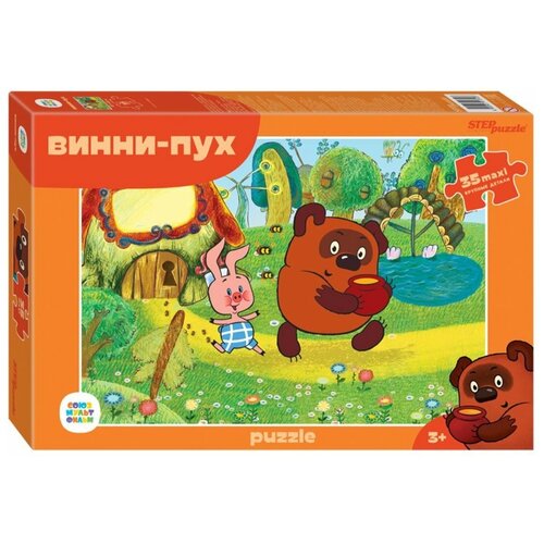 Пазлы 35 MAXI Винни Пух (new 1) (С/м) пазл 35 эл maxi винни пух 1 с м в кор 40 27 55см 3 91310 48