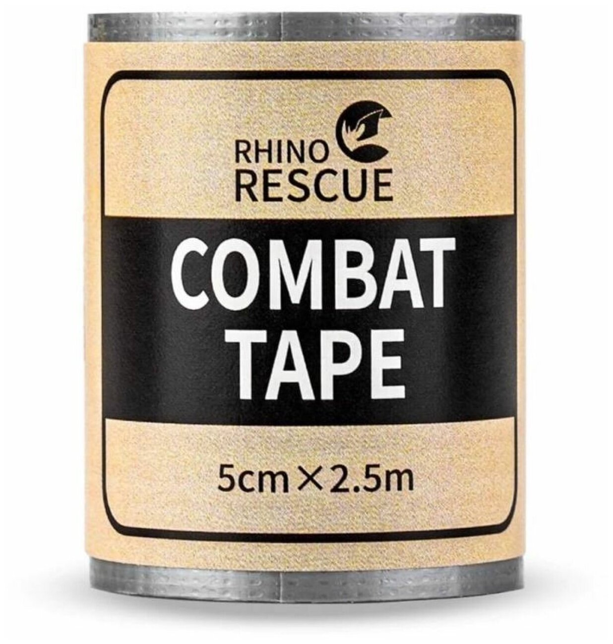 COMBAT TAPE Rhino Rescue Рино SOS Боевой/военный медицинский армированный тактический скотч/клейкая лента/пластырь/изолента в аптечку
