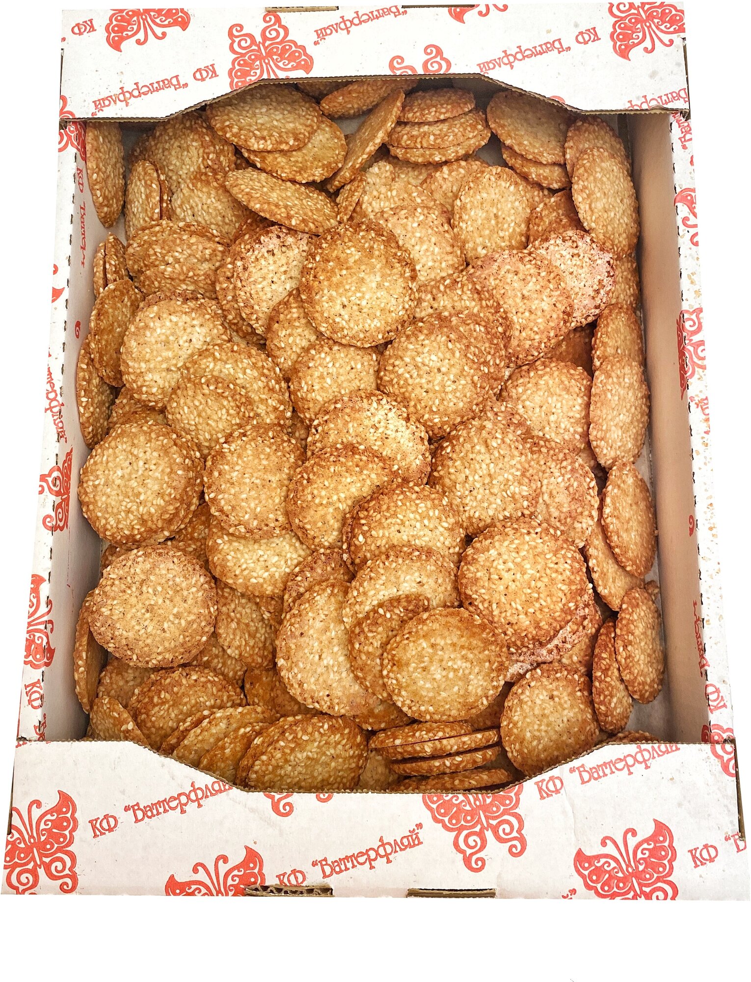 Чиполино печенье с кунжутом 1.5кг Батерфляй - фотография № 5