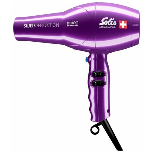 Фен Swiss Perfection 440 фиолетовый SOLIS HAIR DRYER PURPLE 440 SOLIS 1176100₽